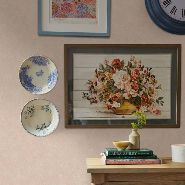 Vliestapete Brindley Pink