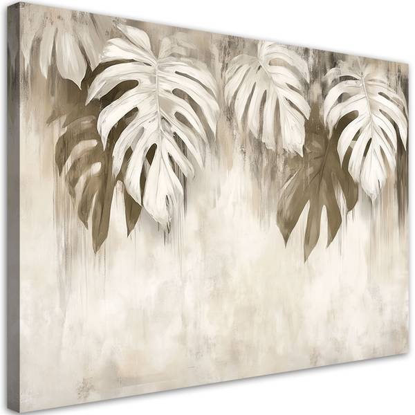 Wandbild hngende monstera-bltter kaufen | home24