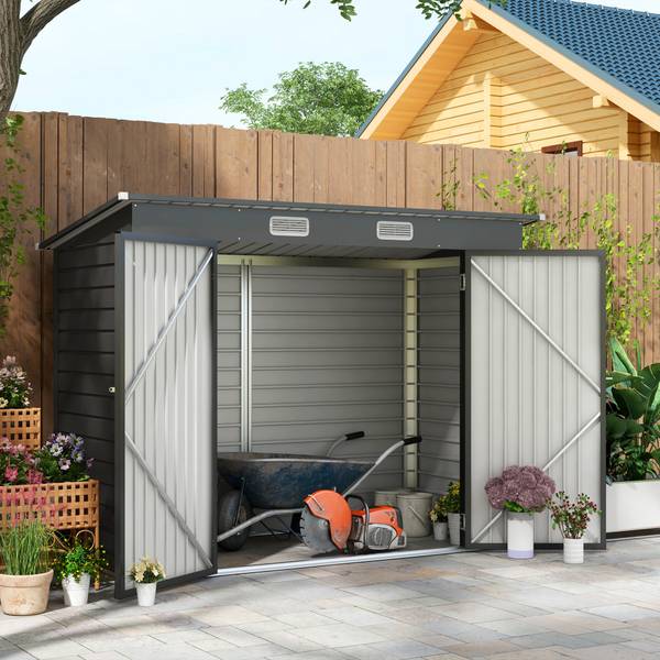 Gerätehaus 84H-118V00GY Grau