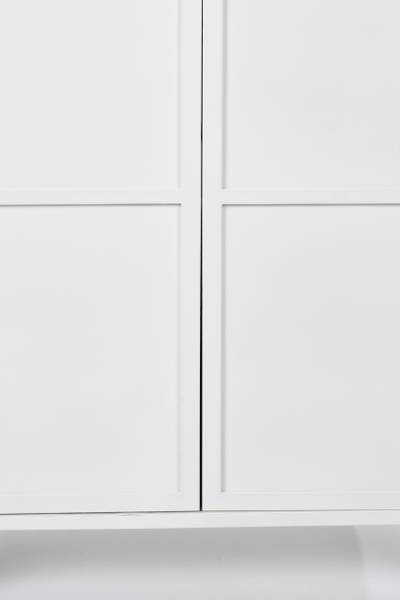 Wandschrank MIYA Weiß - Metall - 35 x 150 x 68 cm