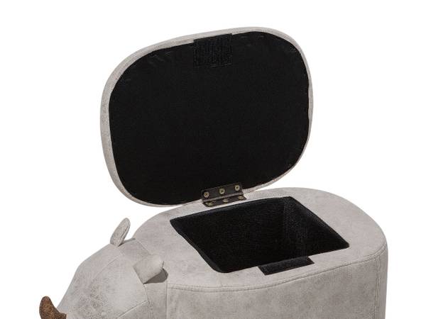 Tierhocker RHINO Braun - Grau - Hellgrau