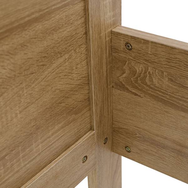 Lit senior 2409 Largeur : 98 cm - Avec tête de lit - Sans sommier - Marron