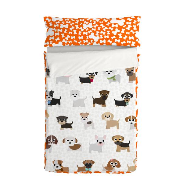 Parure Caradou Dogs Textile - 90 x 1 x 200 cm