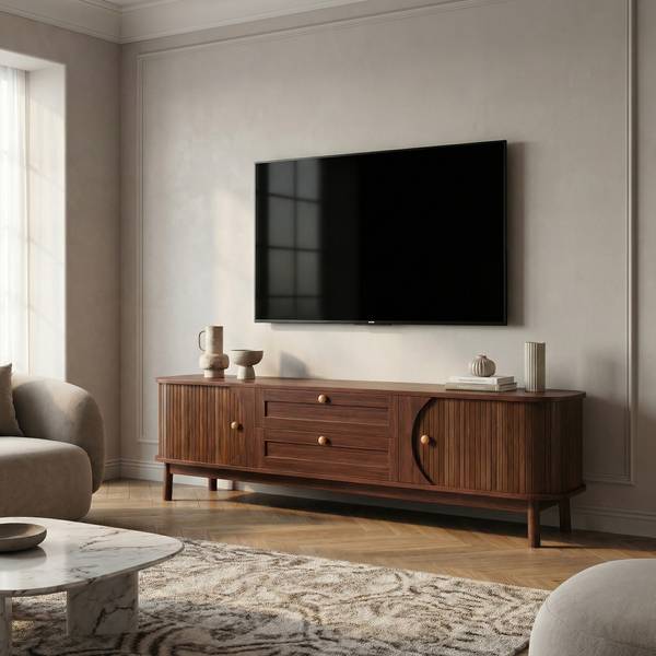 TV-Lowboards HarmoniEn Braun - Holzwerkstoff - 170 x 46 x 40 cm