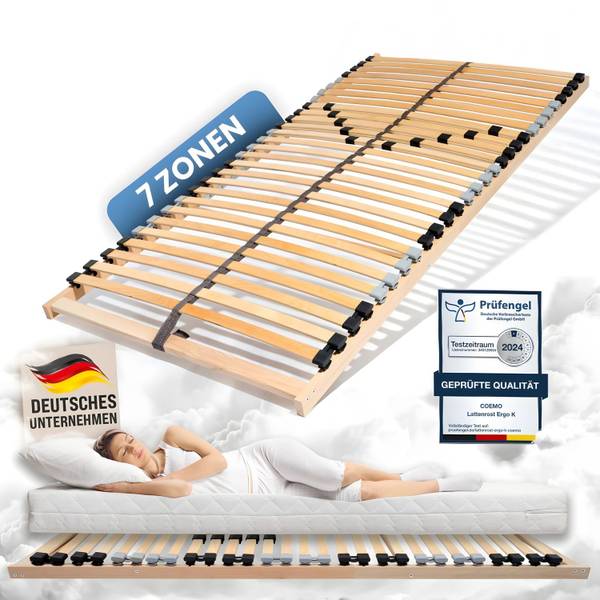 Lattenrost ERGO NV Tiefe: 90 cm