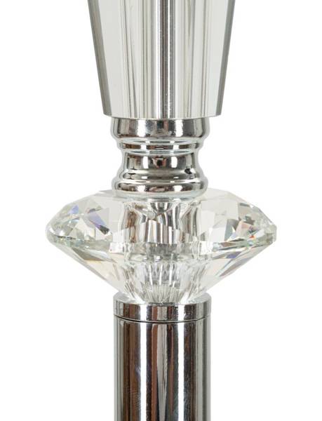 Lampe de table Silvery Argenté - Métal - 40 x 164 x 40 cm