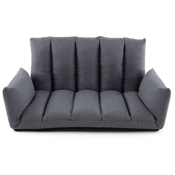 Vloerbank TH32766SDNL grijs - metaal - 76 x 60 x 119 cm