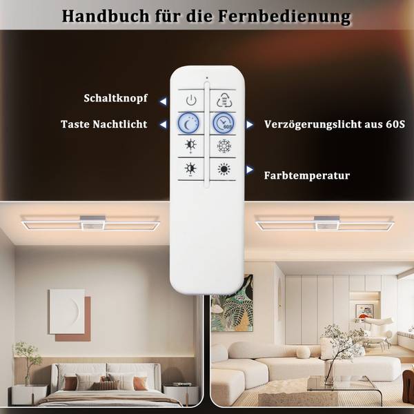 Plafonnier LED Morse 19 x 8 x 103 cm