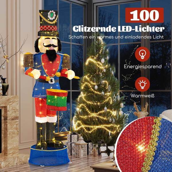 Nussknacker OY46011PQDE Metall - 50 x 185 x 62 cm