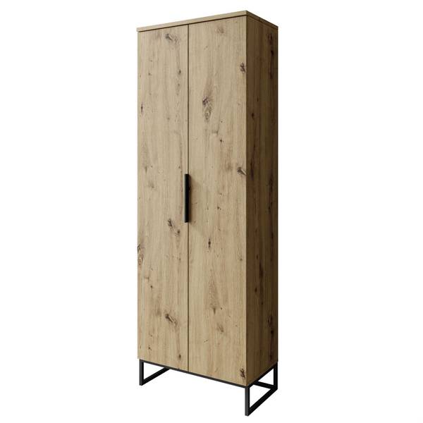 Kleiderschrank TOP Zweitüriger Braun - Holzwerkstoff - 68 x 197 x 37 cm