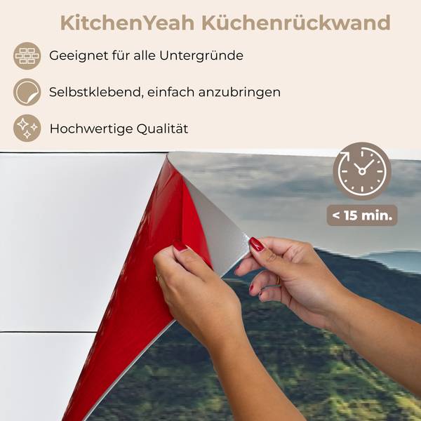 KÜCHENRÜCKWAND Tal 500 x 80 cm
