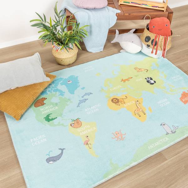 Teppich Globe 140 x 200 cm