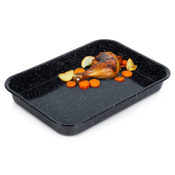 Ofenform 123751 Schwarz - Stahl - 24 x 5 x 34 cm