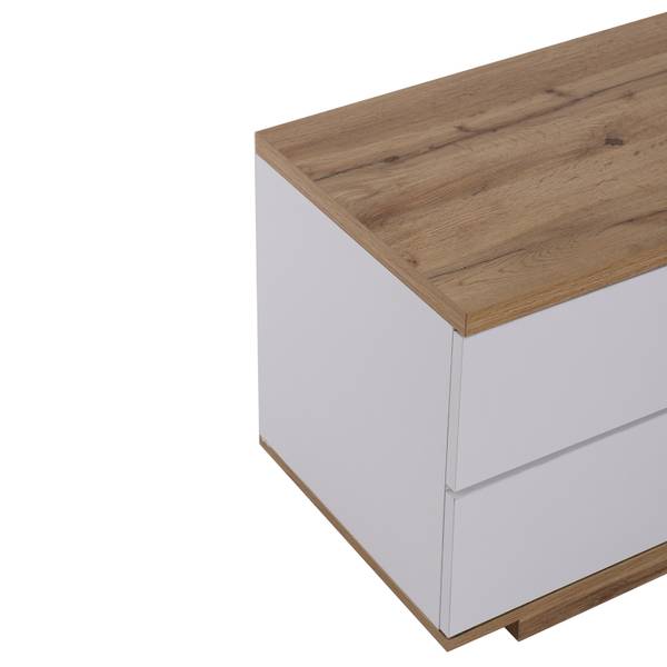 TV-laagplank LucyNatur Ⅱ beige - plaatmateriaal op houtbasis - 38 x 41 x 180 cm