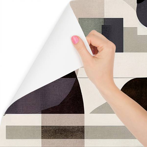 Fototapete ABSTRAKTION modernes Muster 135 x 90 x 90 cm