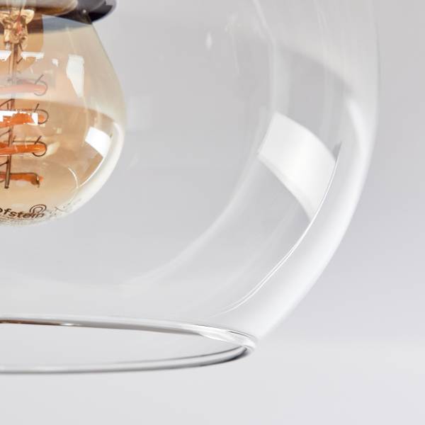 Deckenleuchte Cesaro Holzwerkstoff - Metall - 42 x 21 x 43 cm