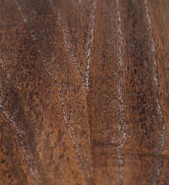COUCHTISCH AUS WEISSEM HOLZ L 60 cm Weiß - Holz teilmassiv - 60 x 40 x 60 cm