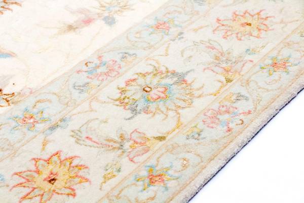 Orientteppich Premium Beige - Wolle - 147 x 1 x 204 cm