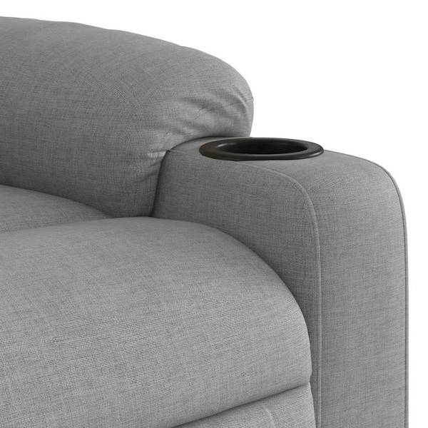 Fauteuil inclinable de massage 3032754-2 Gris lumineux