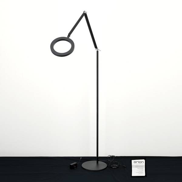 Stehleuchte RINGO Schwarz - Metall - 28 x 210 x 30 cm