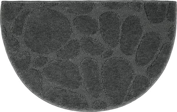 Duschvorlage halbrund 210866 Anthrazit
