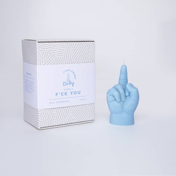 Bougie Bébé Majeur Bleu