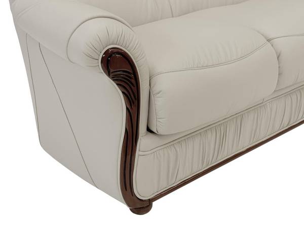 Couchgarnitur DAPHNE 2er-Set Weiß