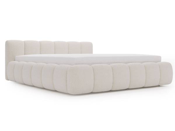 Polsterbett CLOUD LOW Beige - Breite: 206 cm