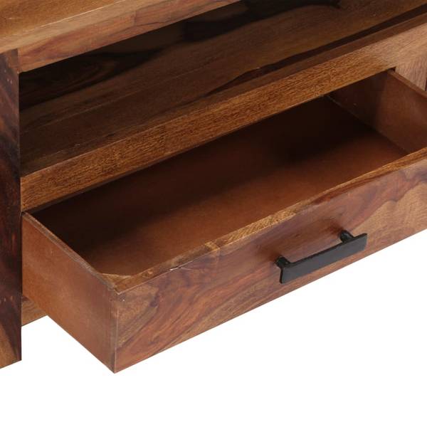 Meuble tv 247715 Marron - Sheesham - 118 x 40 x 30 cm