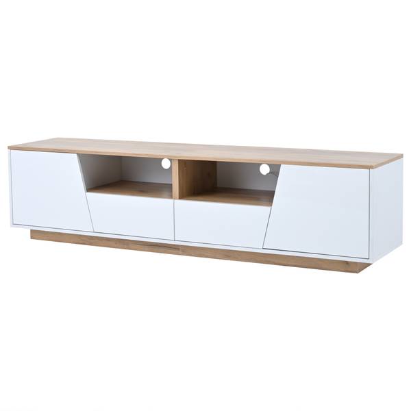 TV-meubel Astraios Ⅰ hout - wit
