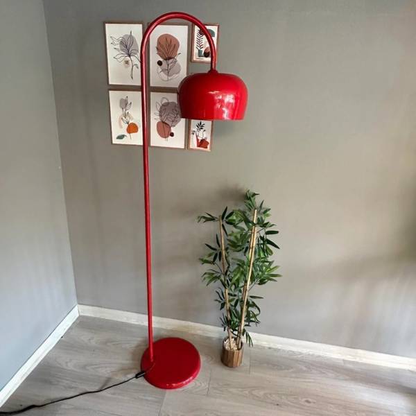 Stehlampe Darel Rot