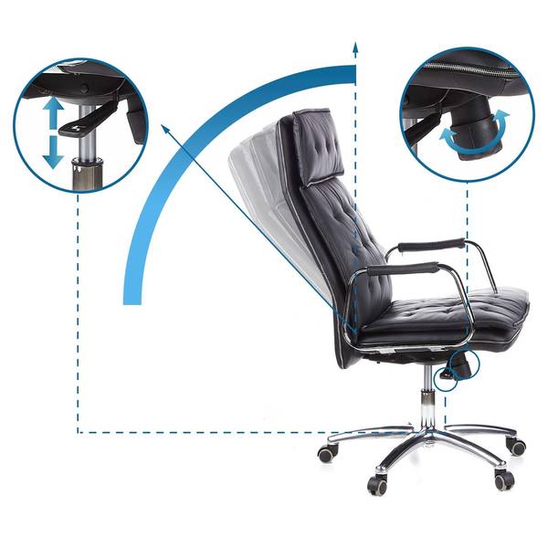 Siège de direction VILLA 20 Noir