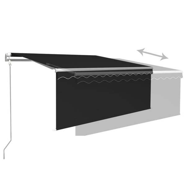 Markise 3014350-1 Anthrazit - 350 x 250 cm