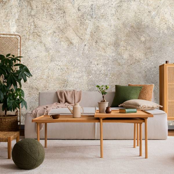 Fototapete Mauer Beton Minimalismus 100 x 70 x 70 cm