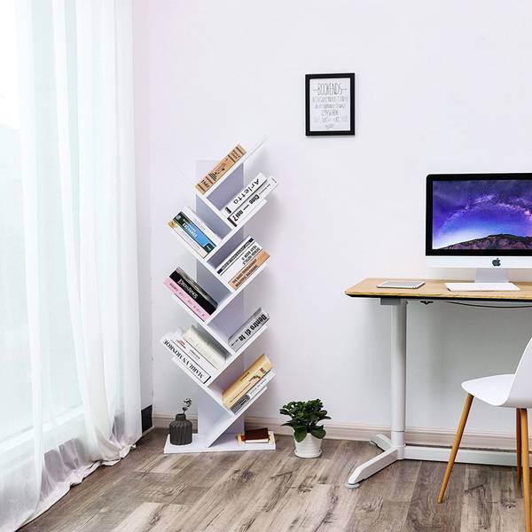 Bücherregal Standregal Nicosia Weiß
