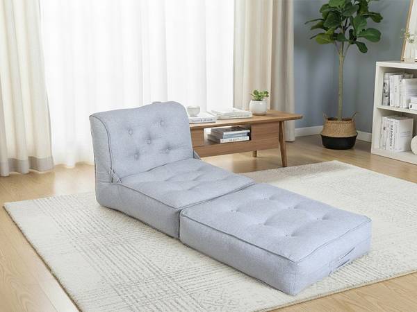 Schlafsessel ZONIRA Grau - Textil - 65 x 75 x 70 cm