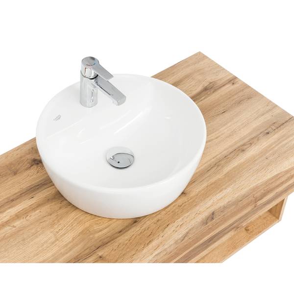 Waschtisch VIDAGO-03-3 Braun - Holzwerkstoff - 101 x 55 x 52 cm