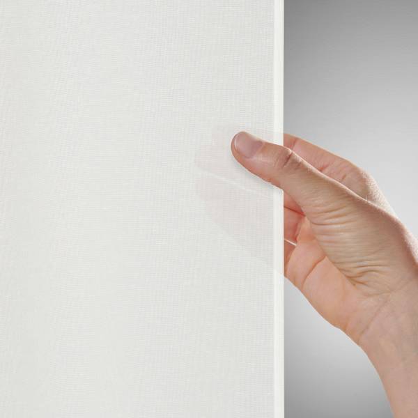Fertigstore SIGRID STORE 3 Weiß - Textil - 300 x 245 x 1 cm