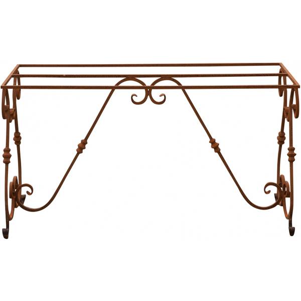 Tuin Tafelpoten ZOMERHUIS rood - ijzer - 60 x 72 x 130 cm