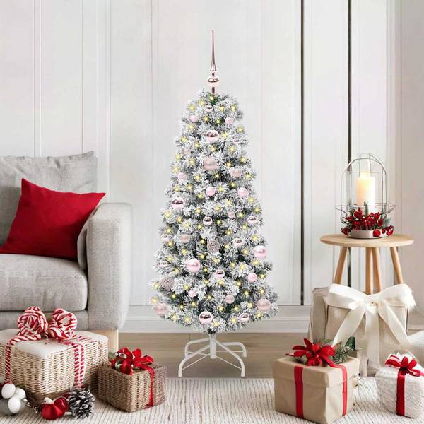 Sapin de Noël artificiel / sapin artificiel rose 120 cm - Sapins de Noël artificiels