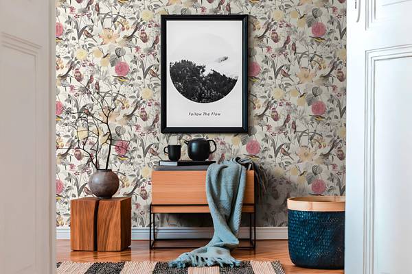Vliestapete 372761-GU Rot - Kunststoff - 53 x 1 x 1005 cm