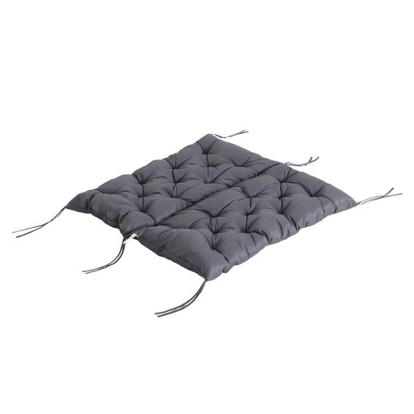 Sitzkissen BB5190 Grau - Textil - 100 x 8 x 98 cm
