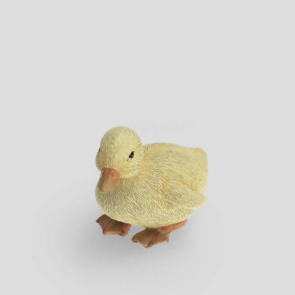 Dekofigur Quackersito Gelb - Polyresin - 7 x 10 x 13 cm