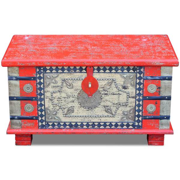 Opbergkist 292563 rood - mango - 40 x 45 x 80 cm