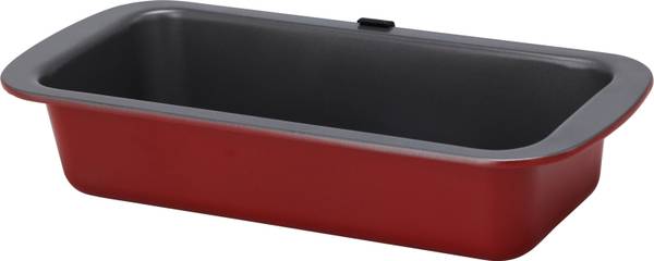 Backblech CLASSIC Rot - Metall - 13 x 6 x 30 cm