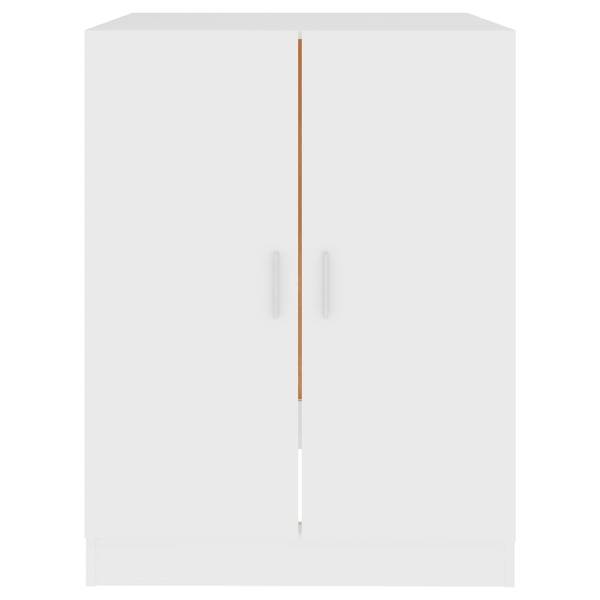 Waschmaschinenschrank D6533 Weiß - Holzwerkstoff - 71 x 91 x 71 cm