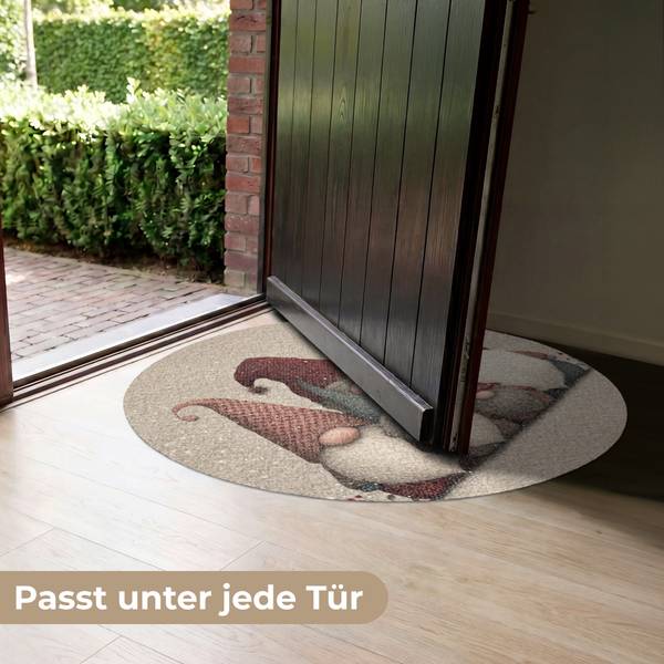 FUßMATTE Wichtel 90 x 90 cm