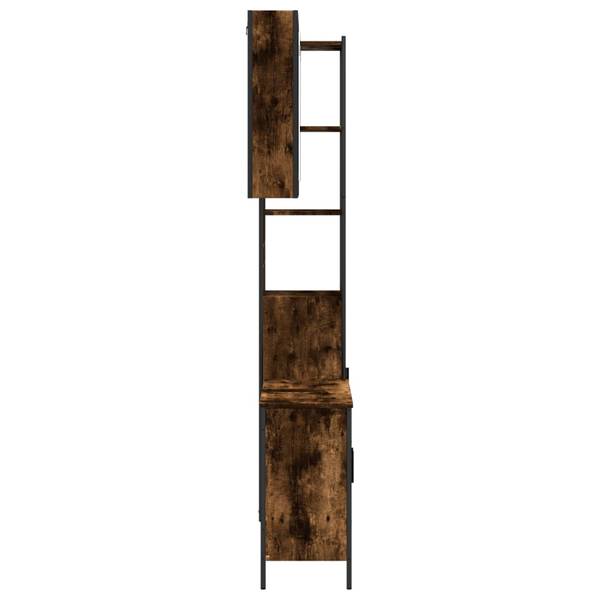 Badmöbel 3033723 3-teilig Braun - Holzwerkstoff - 16 x 60 x 60 cm