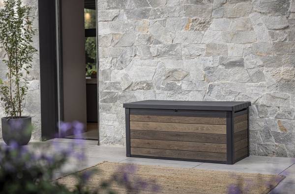 Auflagenbox Signature Braun - Kunststoff - 72 x 70 x 151 cm