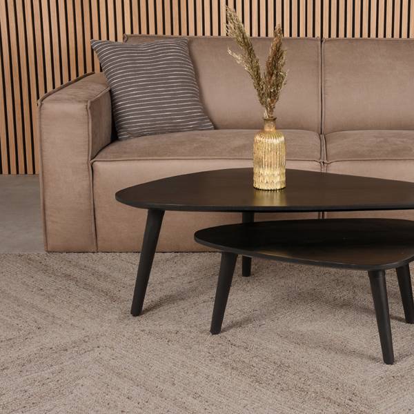 Teppich Blendy Grau - Textil - 300 x 200 cm